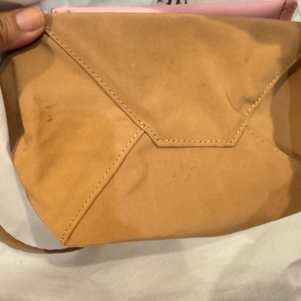 Acne Studios Pink and Tan Shoulder Bag - Picture 6 of 10